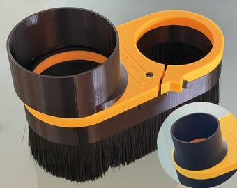 Universal Dust Boot for CNC router machines- magnetic split base - GVcustomDesigns