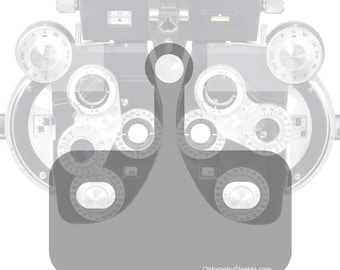 2 Pack - Standard Size Phoropter Breath Shield - T Extended - GVcustomDesigns