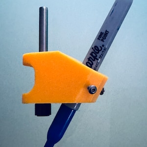 Spindle Plotter Pen Drawing/plotter Attachment for CNC Router/spindle - 1/4