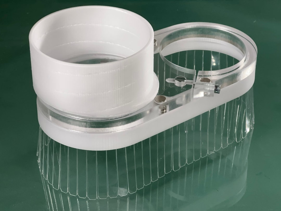 Onefinity Clear Dust Boot CNC Router 4 Full Vacuum Port Split