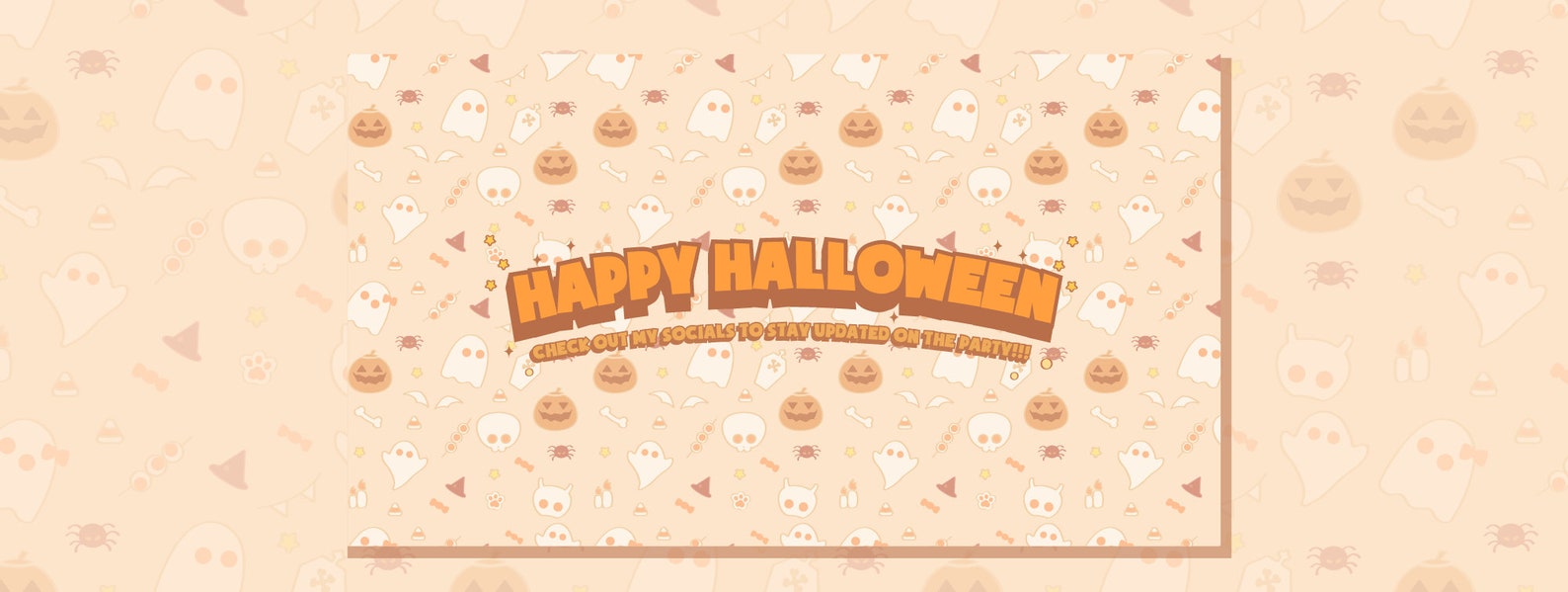 Happy Halloween Twitch Overlay Streamer Package | Etsy