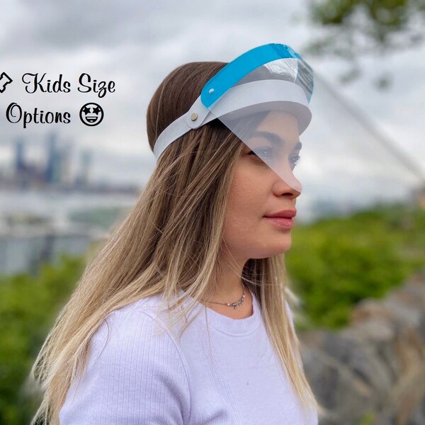 Hat Face Shield Etsy