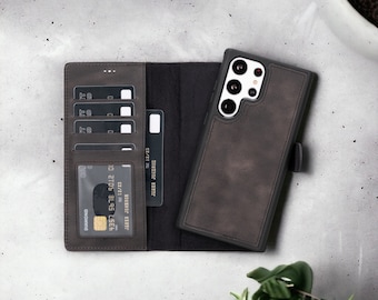 Custom Wallet Case, Galaxy S26, S25, S24, S23, S22, S21, S20, Note 20 Magnetic Wallet Case Samsung, Galaxy Personalized Cases
