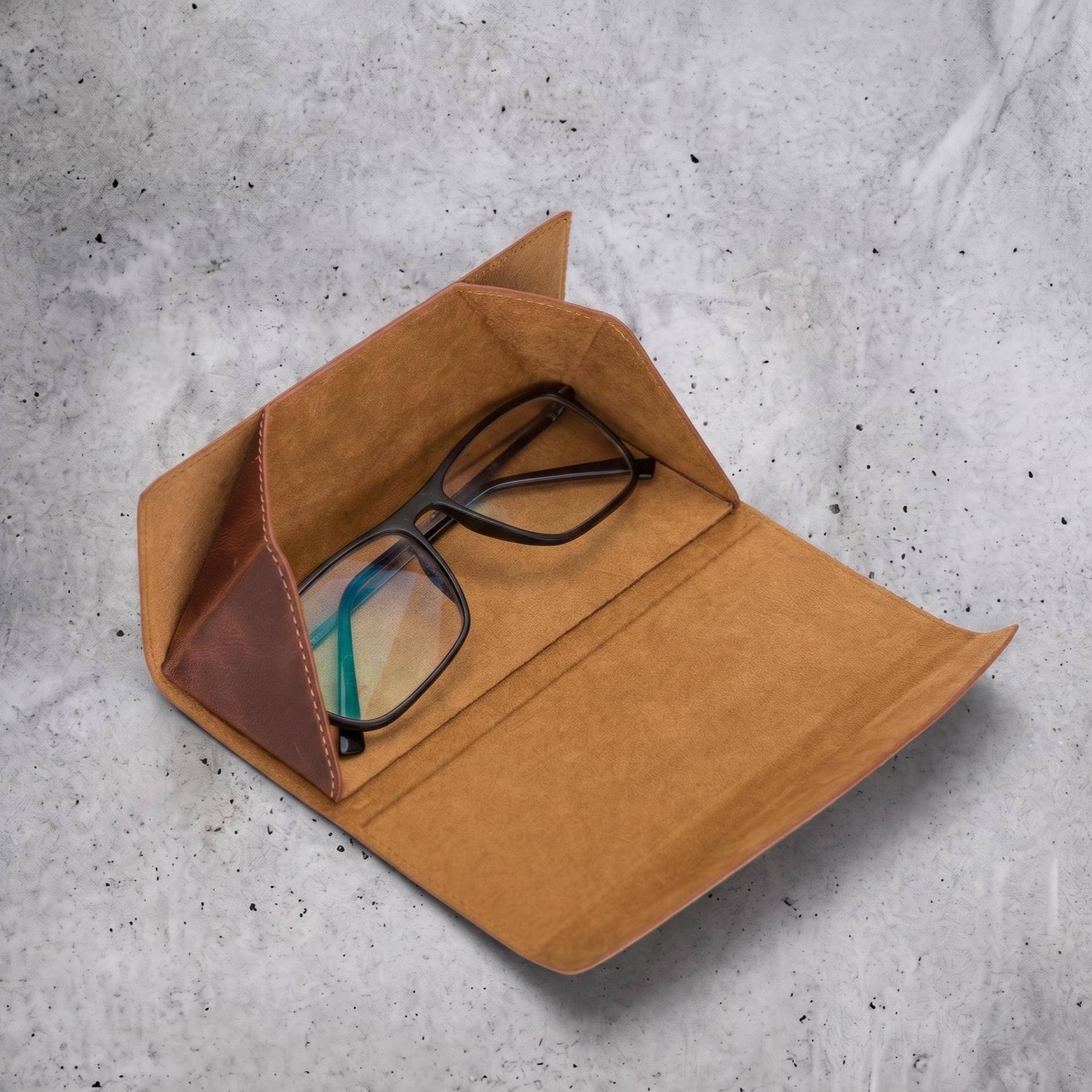 Customized Spectacle Case Personalized Sunglasses Case, Custom Eyeglass Case, Leather Glasses ...