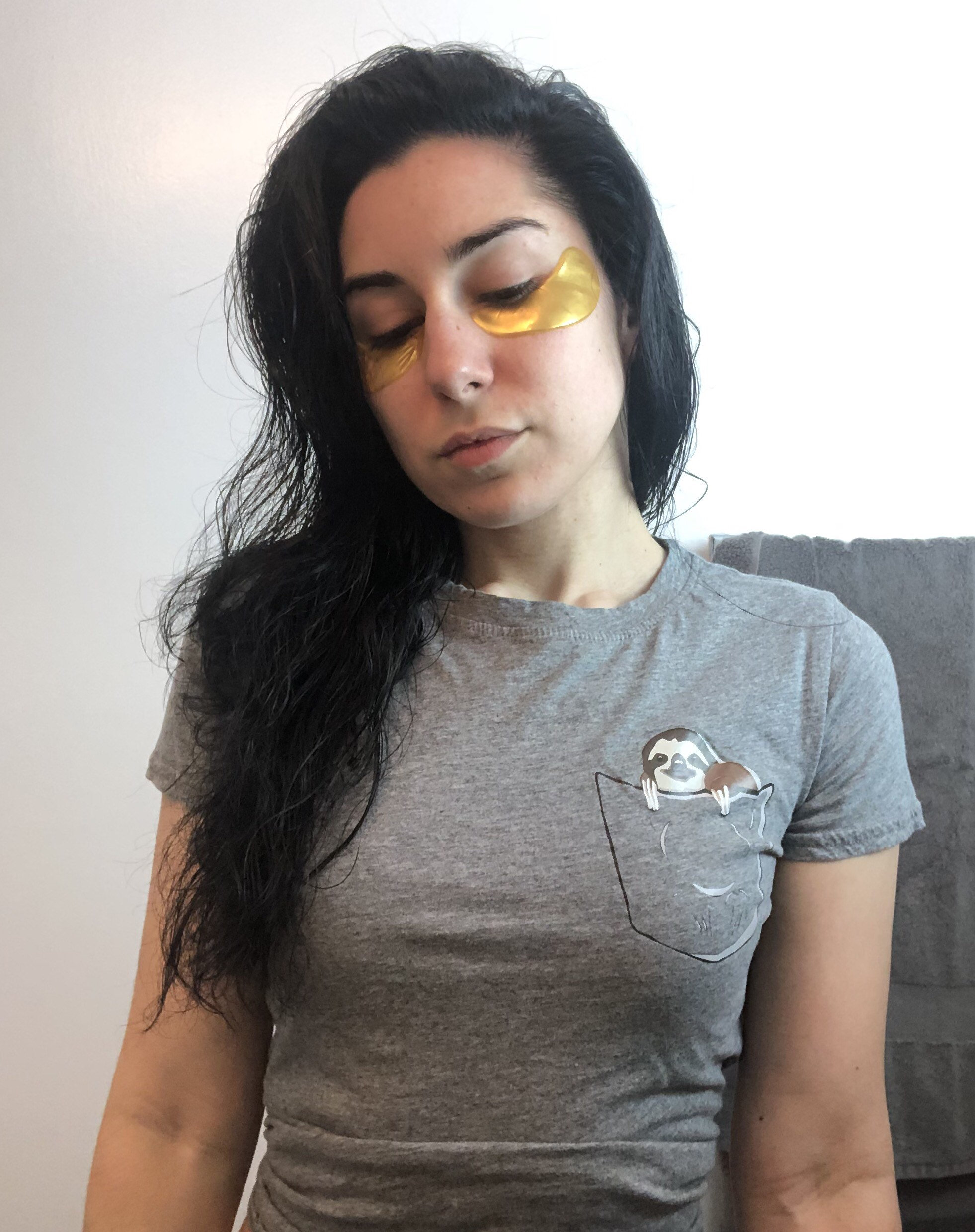 24K Gold Under Eye Mask & Lip Masks Etsy