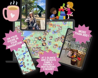 300+ travel guide with kids: child-friendly restaurants in Amsterdam, Rotterdam, Limburg & all of the Netherlands in 1 Google Maps card