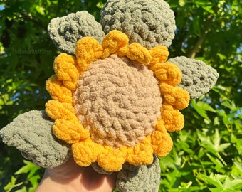 Sunflower Turtle Crochet Pattern