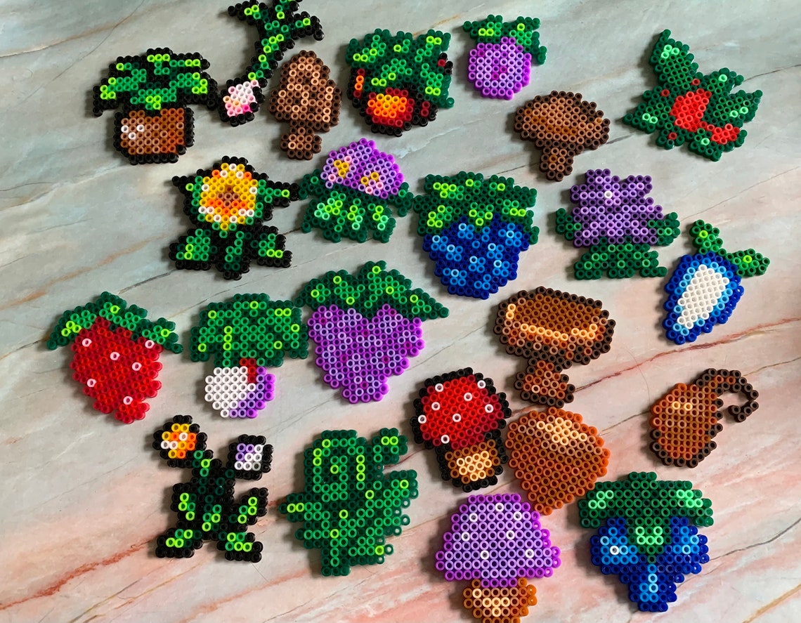 Stardew Valley Perler Bead Set iron beads Hama beads | Etsy