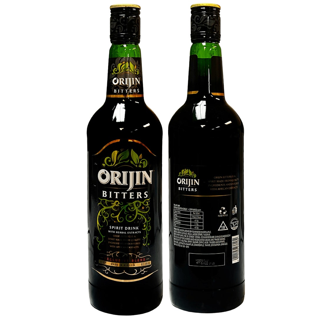 Orijin Bitters Spirit Herbal Extracts Drink 75CL Etsy