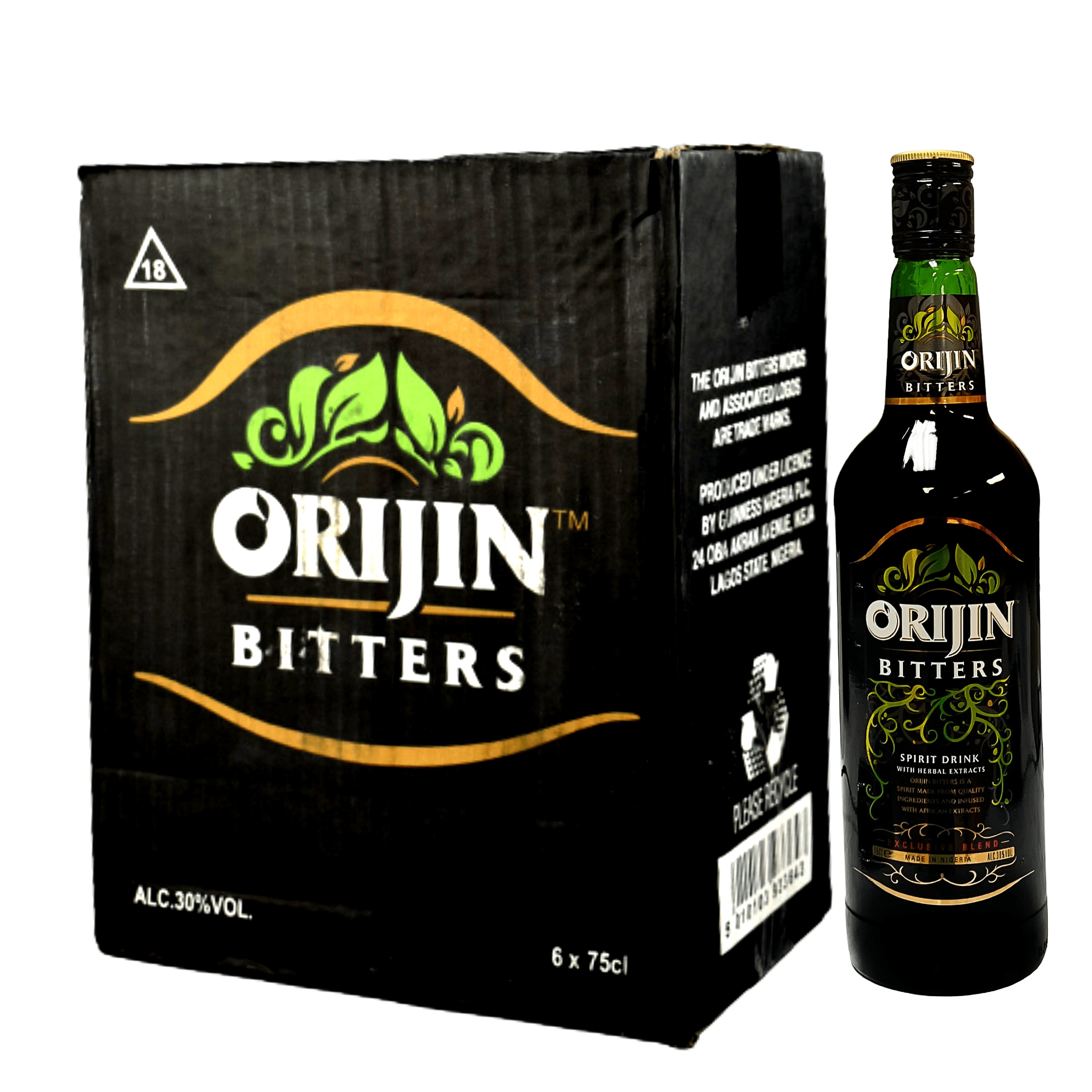 Orijin Bitters Spirit Herbal Extracts Drink 75CL Etsy