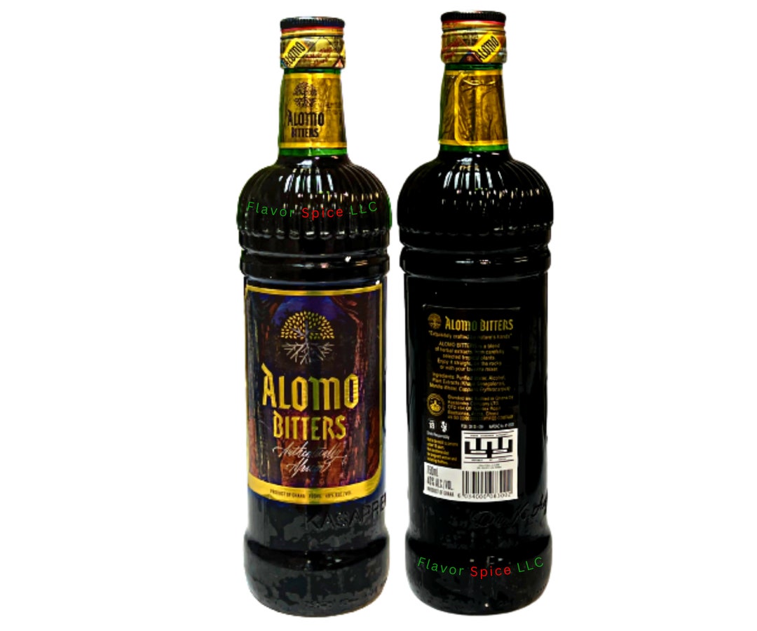 Alomo Bitters Herbal Extracts Drink Authentic Cocktail Bitters Blend