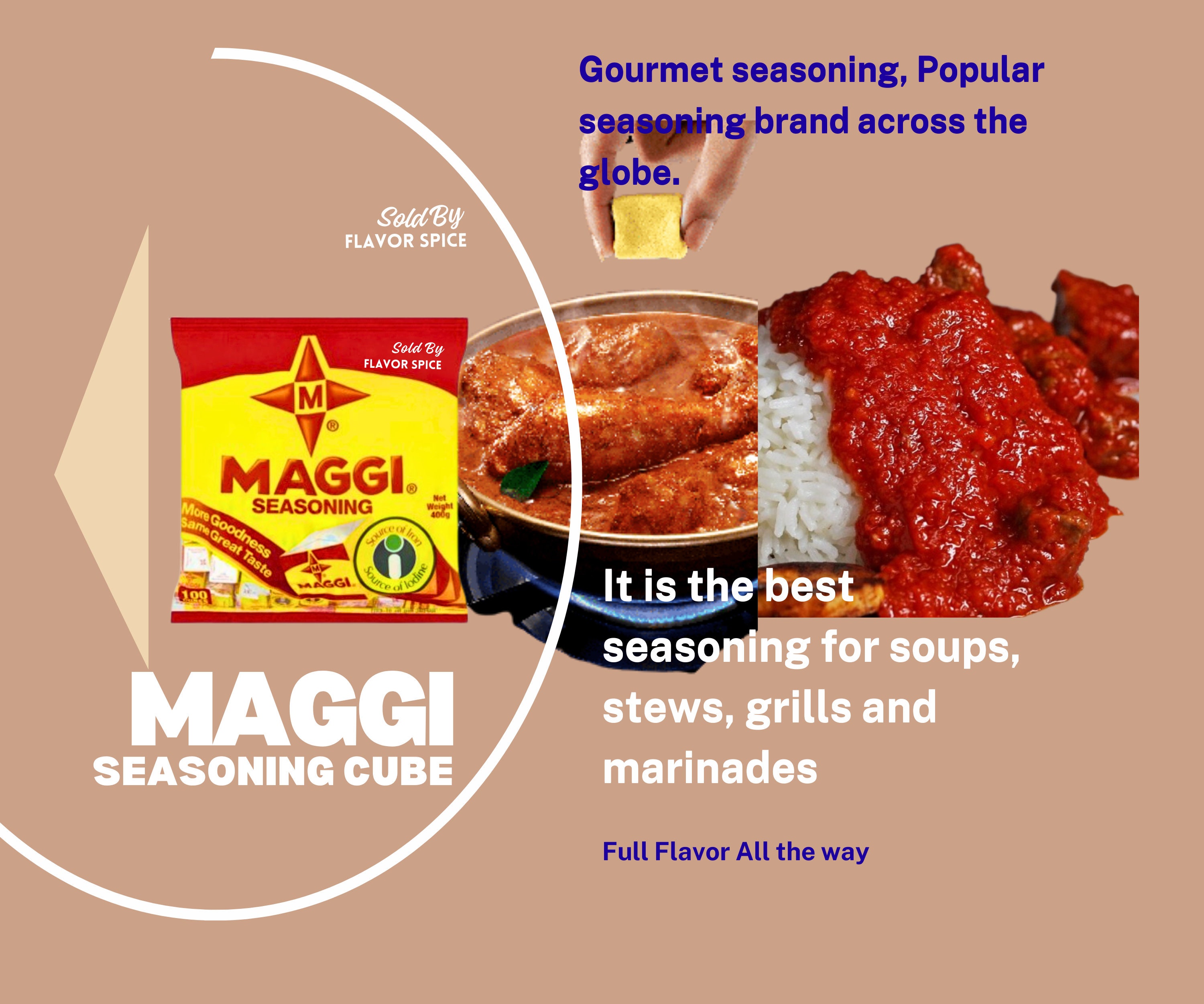Maggi Seasoning Cubes Etsy