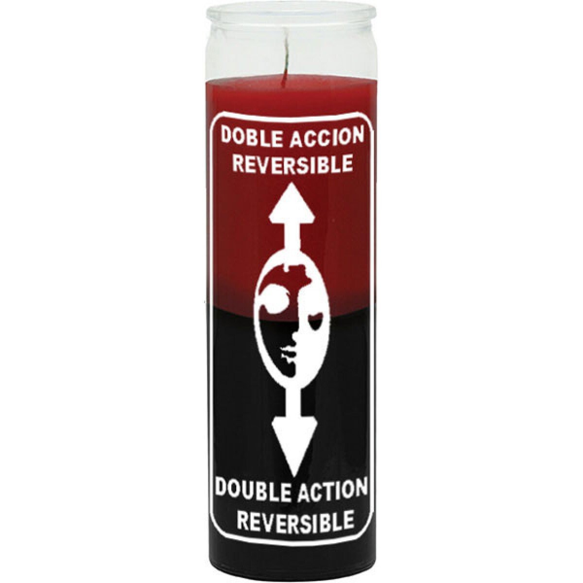 7 Day Candlereversible Double Actionred & Black Etsy