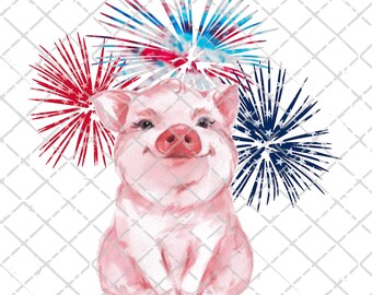 Download Pig With Bandana Svg Etsy