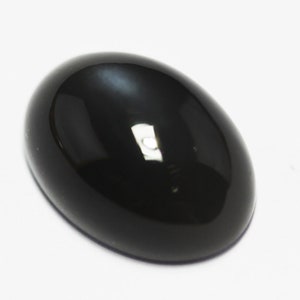 Natural Black Moon Stone Cab 6.22Ct Gem Quality Gem Quality