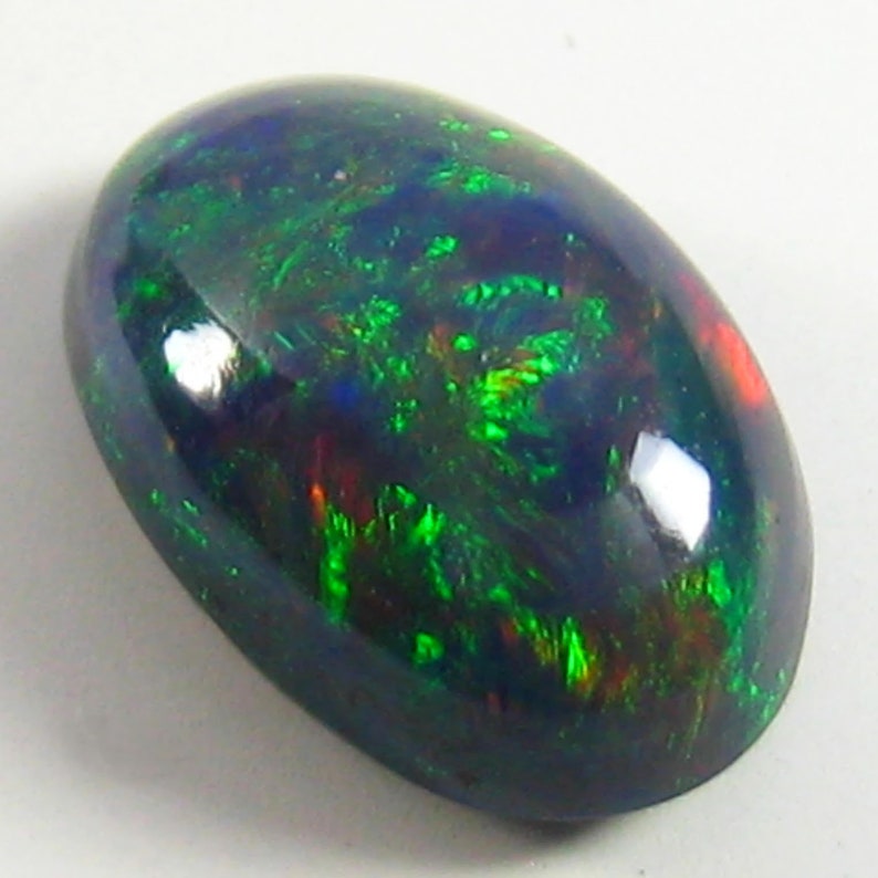 Fabulous Ethiopian Black Opal Play of Colors 1.42 Ct