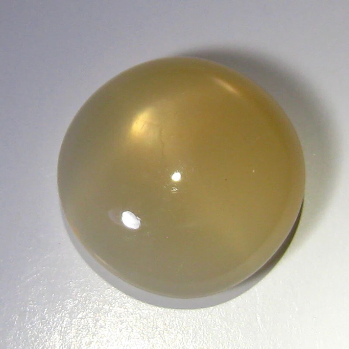 11.55ct Natural Whitish Yellow Moon Stone Loose Gem Stone Etsy