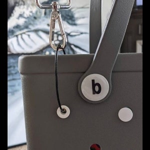 Free Shipping | Original Crossbody Conversion Kit for Bogg Bag or Beach Tote | 2 Eyelets & 2 Cable Wires | 3D Printed | MDA3DP