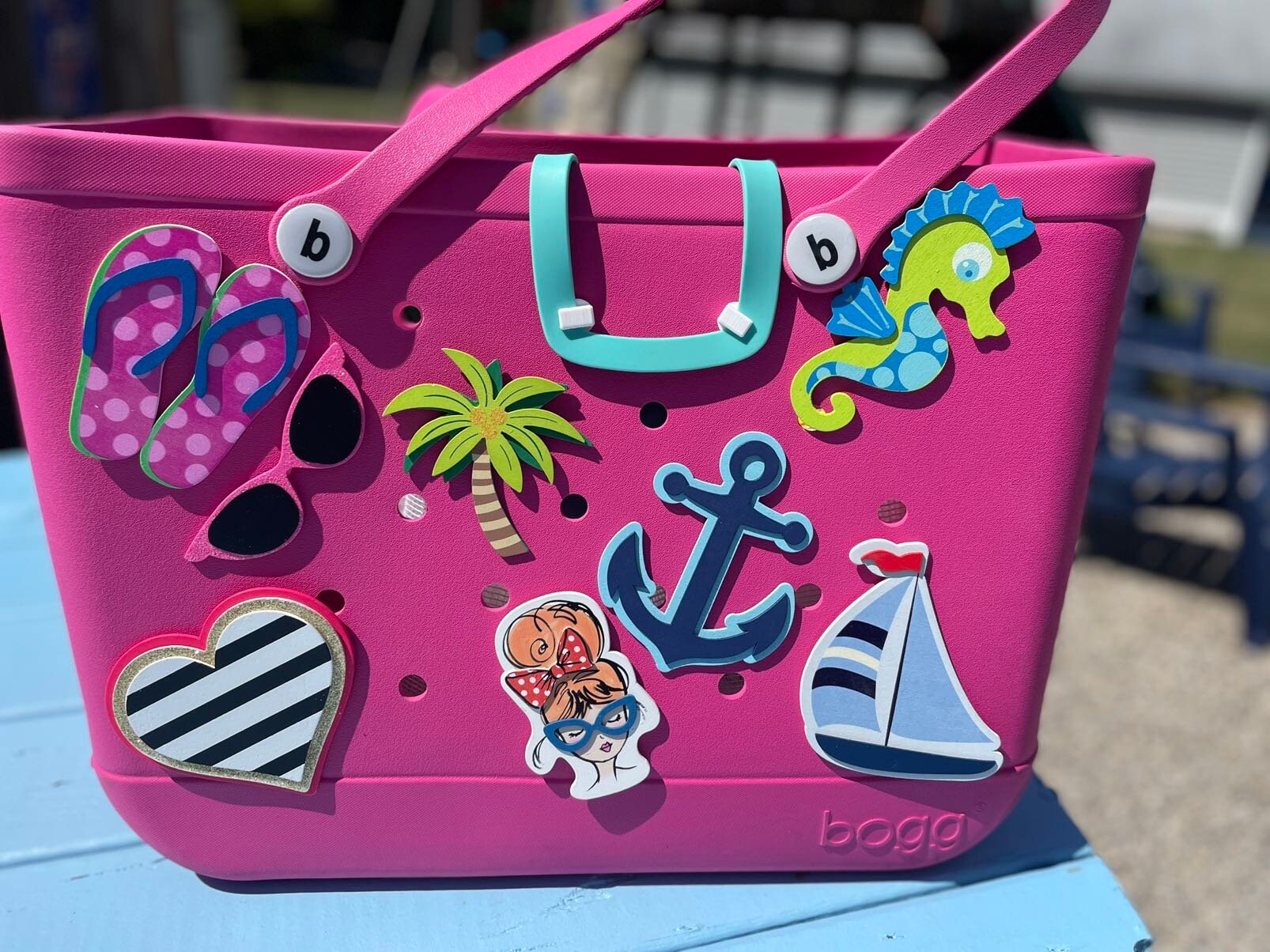 MDA3DP Bogg Bag Bits Simply Southern Bits Wood Bogg Bit Etsy