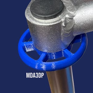 Towel Hanger | Zuca Round Pole Cart Accessory | Disc Golf Cart Mod | MDA3DP