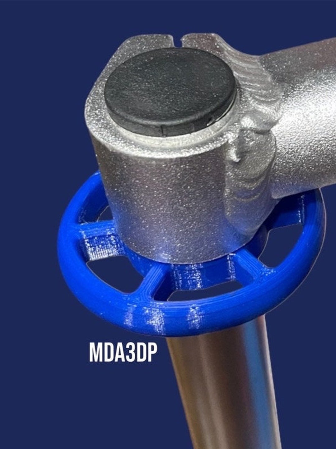 MDA3DP TOWEL HOLDER, Putter Disc, Grippy Handle, Zuca Cart Mod, 3D