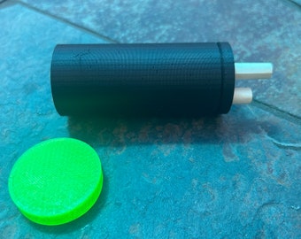 Free Shipping | Smell Proof Joint Holder | 5 Tube Storage Case with Custom Color Top | Gift for Smokers | MDA3DP