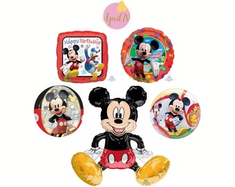18'' MICKEY MOUSE Foil Balloon|  Mickey Mouse Balloon| Mickey Mouse Birthday| Mickey Party| Mickey Foil Balloon
