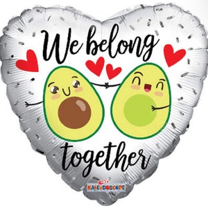 18” We Belong Together I Love I Valentine I Valentines I Valentines Balloon I Balloon I Love Balloons I Cute Balloons I Party Balloons