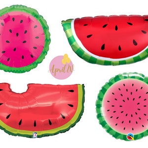 35&#39;&#39; JUMBO WATERMELON BALLOON| Watermelon Party Decor| Watermelon Birthday| Watermelon Decor| Fruit Party Decor| Fruit Balloon| Party Decor