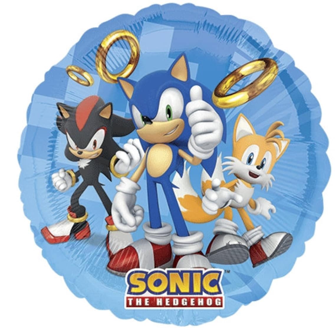 30'' Sonic the Hedgehog Balloon Sonic Foil Balloon - Etsy