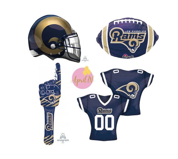 NFL Los Angeles Rams balloon Jersey Foil 24