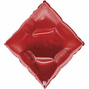 30'' CASINO HEART BALLOON| 30'' Casino Diamond| 39'' Casino Club| 34'' Casino Spade| Casino Balloons| Casino Party Decor| Casino Decor CASINO DIAMOND