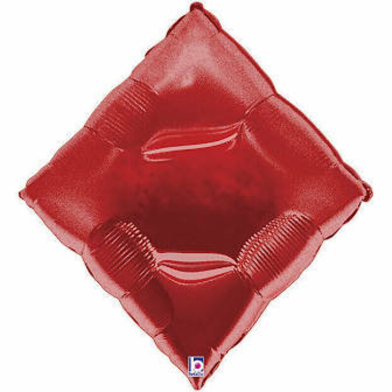 30'' CASINO HEART BALLOON| 30'' Casino Diamond| 39'' Casino Club| 34'' Casino Spade| Casino Balloons| Casino Party Decor| Casino Decor CASINO DIAMOND