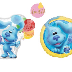 25&#39;&#39; Blue&#39;s Clues Balloon| 18&#39;&#39; Blue&#39;s Clues Balloon| Blue&#39;s Clues Foil Balloons| Blue&#39;s Clues Birthday Party