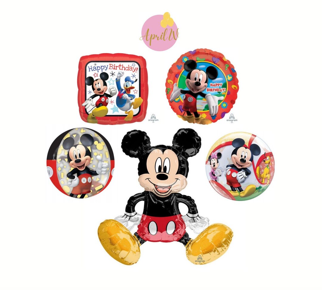 18'' MICKEY MOUSE Foil Balloon| Mickey Mouse Balloon| Mickey Mouse ...