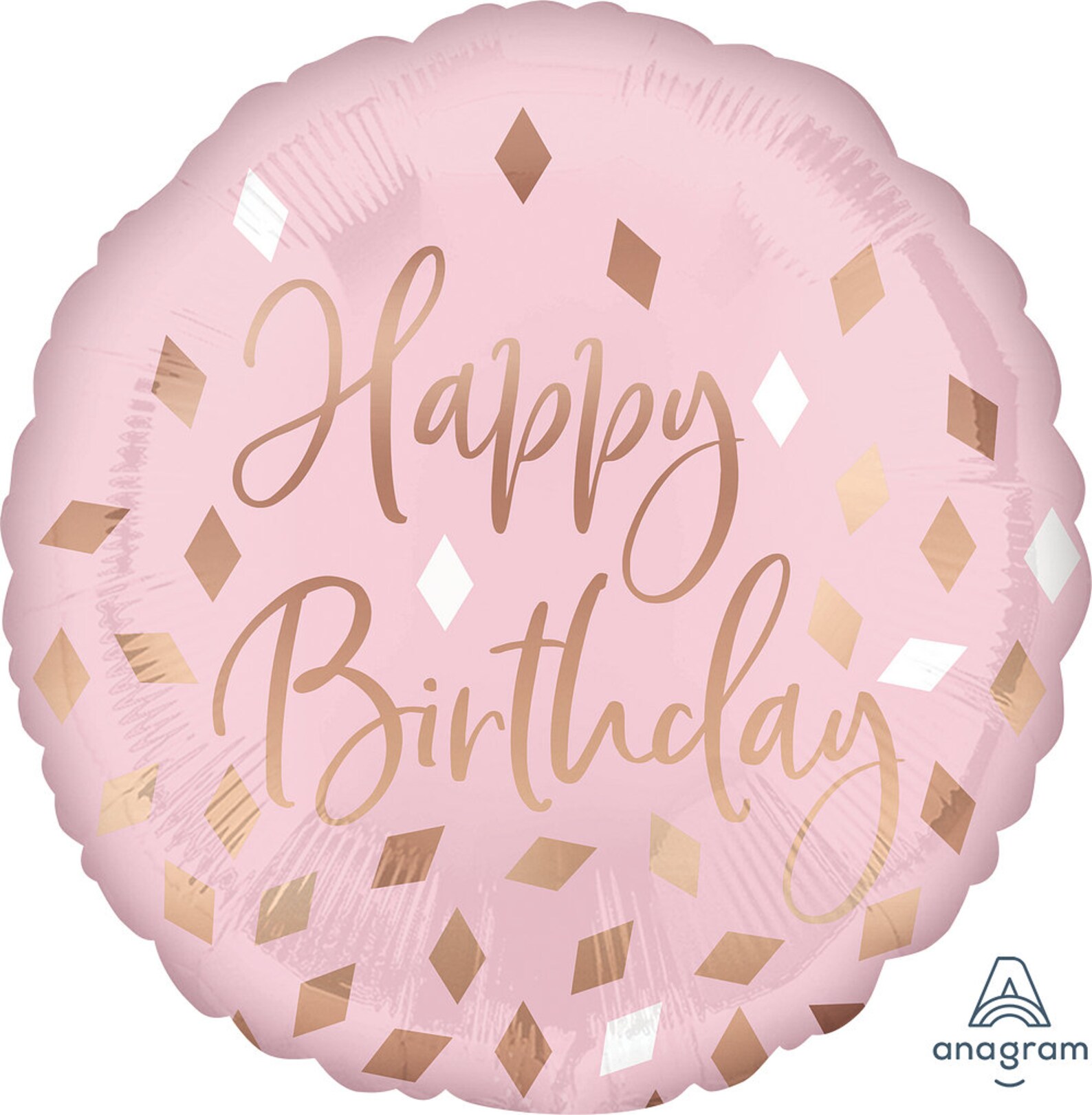 Pink Birthday Balloon Shaker