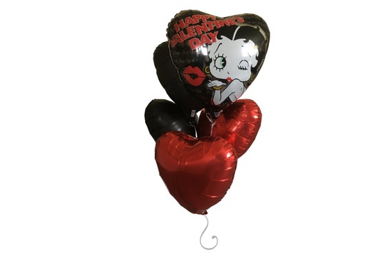 VINTAGE Betty Boop Valentine Balloon Bouquet| Betty Boop Valentine 