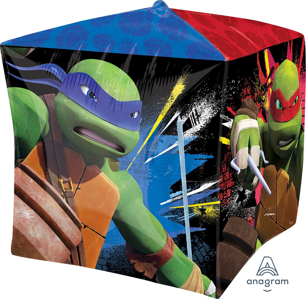 Teenage Mutant Ninja Turtles Folienballon – 45,7 Cm Mylar-Ballon Mit Selbstdichtendem Ventil, Mehrfarbig