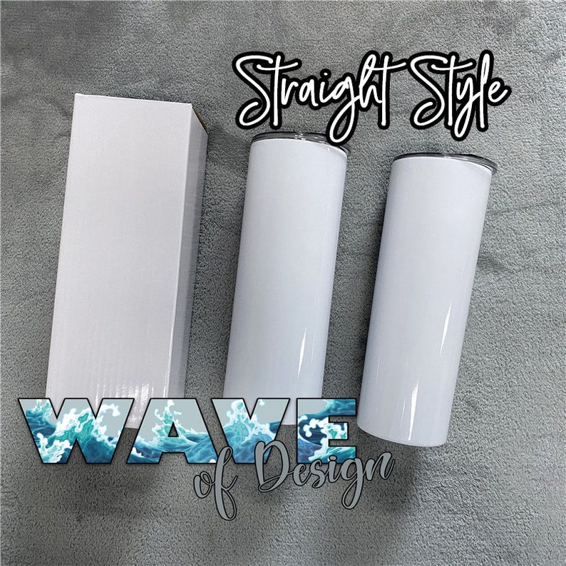 Download Bulk Buy 20 oz Skinny STRAIGHT Sublimation Tumblers | Etsy