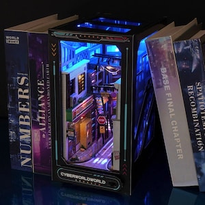 Future World Book Nook - boekenplankinzet - boekenkast met licht modelbouwpakket