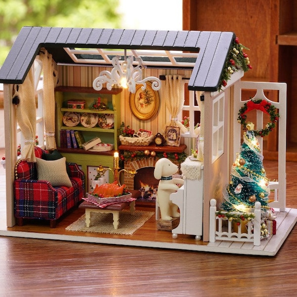 Paper Dollhouse Kit Etsy