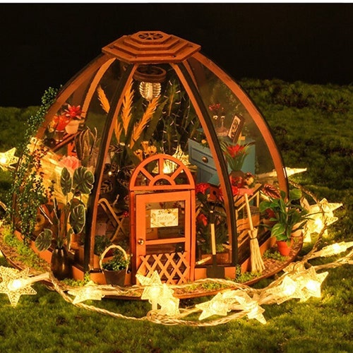 Mô hình nhà búp bê CUTEROOM diy Doll House Miniature mini corner of happiness 4 | Việt Nam