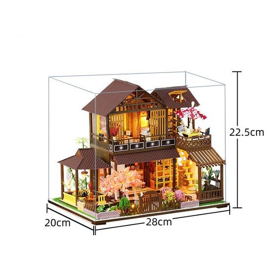 Luxury Doll House DIY Kit Wooden Japanese Architecture Self -  Finland