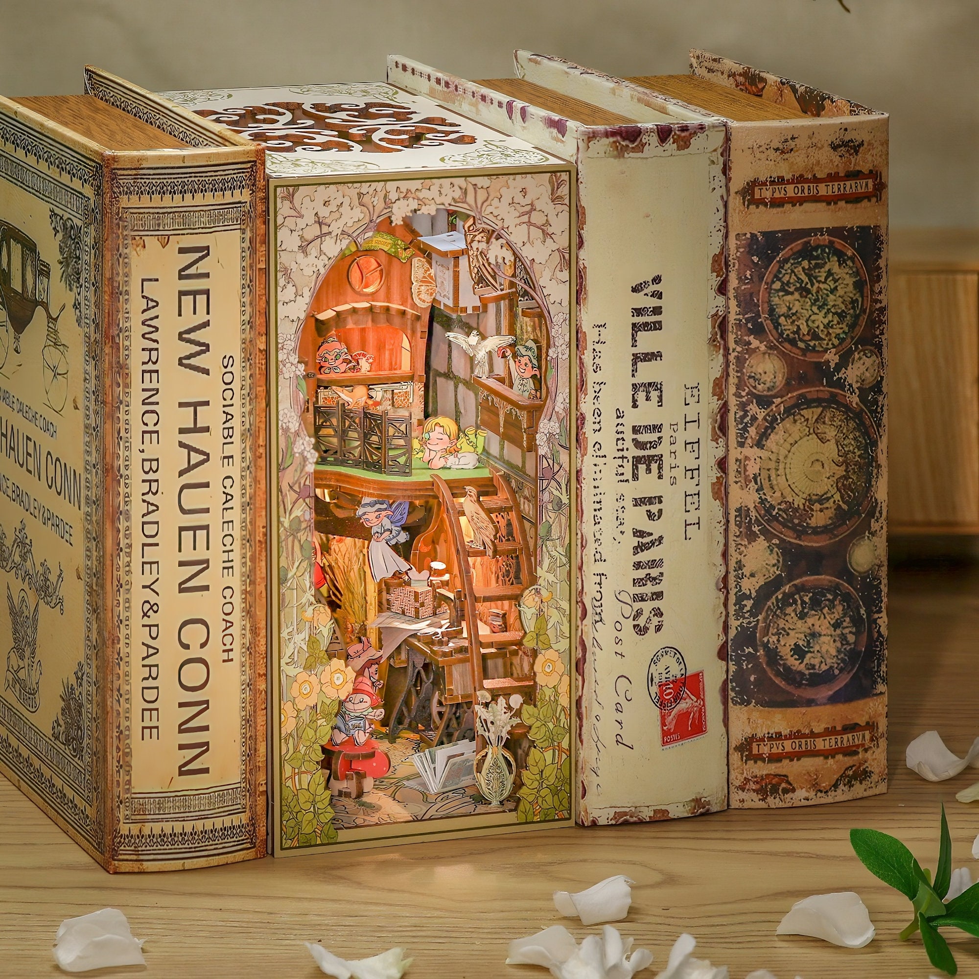Book nook shelf insert alice in wonderland - Etsy 日本