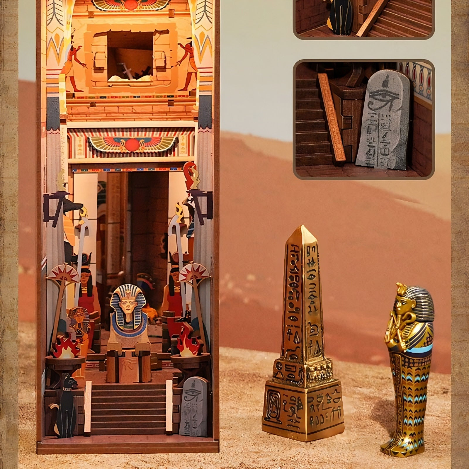 Miniature egypt pyramid Italia