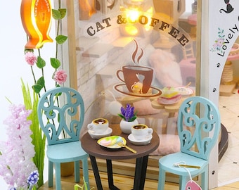 DIY Miniature Cat Café Garden – Beirut Lebanon – EUROPEAN HOUSE HOLD