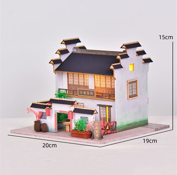 DIY Chinese Ancient House Houten Miniatuur kit België