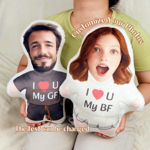 Personalized Photo Diy Humanoid Cushion, Custom Face Pillow, Custom Body Pillow, Birthday Gift For Him, Gifts For Boyfriend