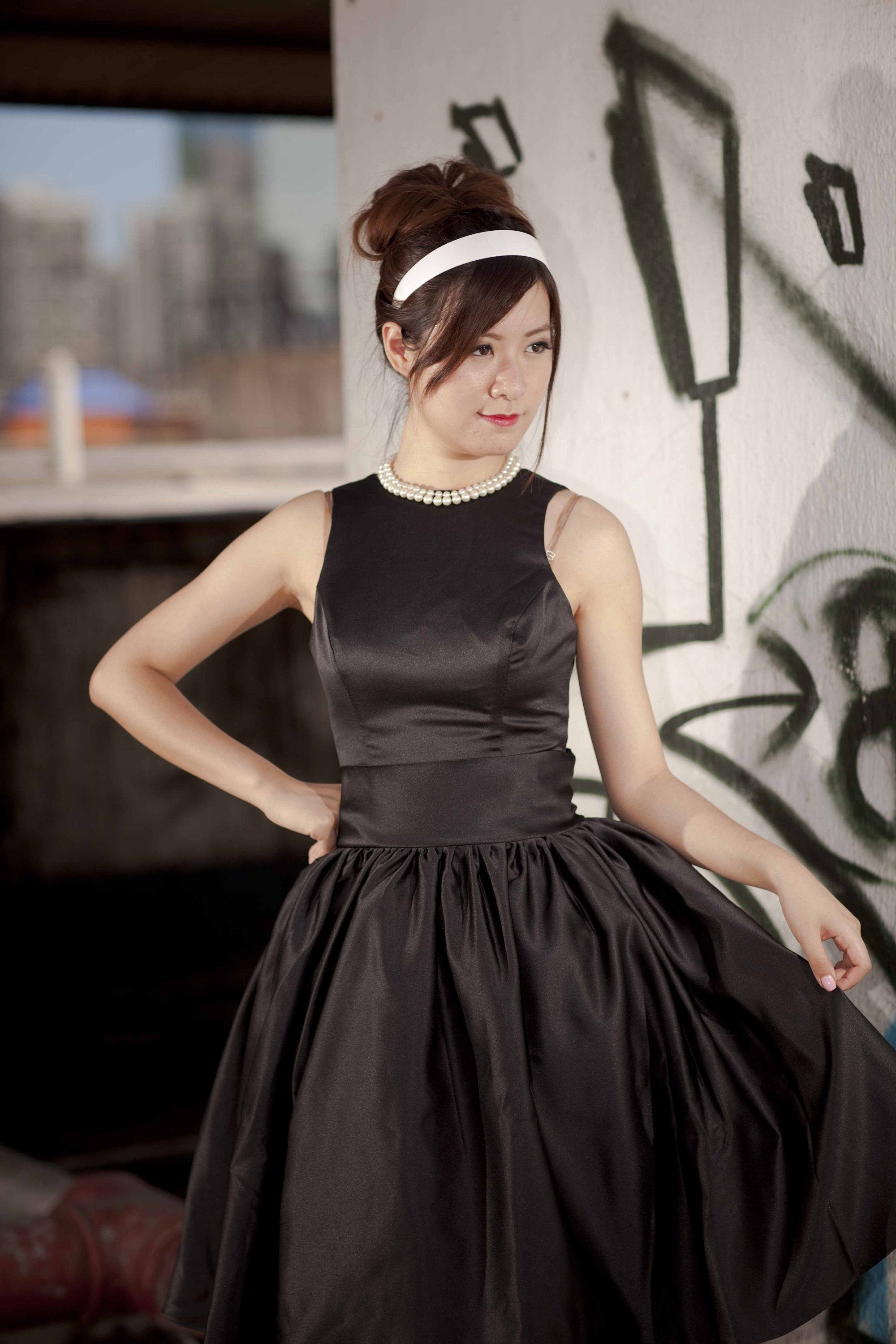 audrey hepburn style little black dress Audrey Hepburn Vintage Style Black Dress The Little Black Dress Goes To Hollywood: Audrey Hepburn's Fashion