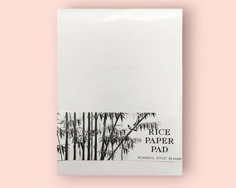 Bloc de papier riz